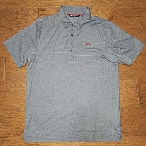 Travis Mathew Golf Short Sleeve Polo Shirt Mens M Medium